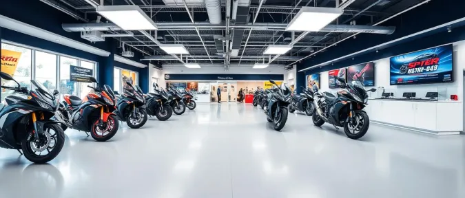 Lojas de motos cadastradas